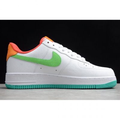 Nike Air Force 1 '07 Low Beyaz / Yeşil Kaykay Ayakkabı Türkiye - 8LQ9YGI3